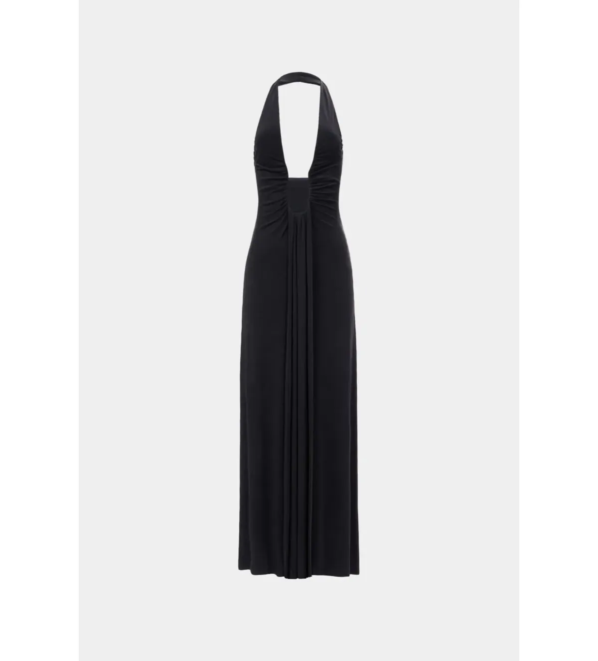 Misha Jennifer Cupro Maxi Dress in Black Size 10 - Image 5