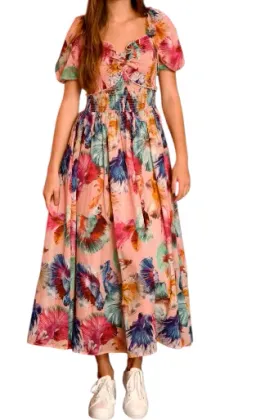 Trelise Cooper FishvOut Of Water Multi colured Size 16 Mxi Midi Dress for rent on The Volte - image 1