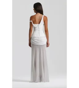 Natalie Rolt Cadence Maxi Gown in White Size 10 for rent on The Volte - image 4