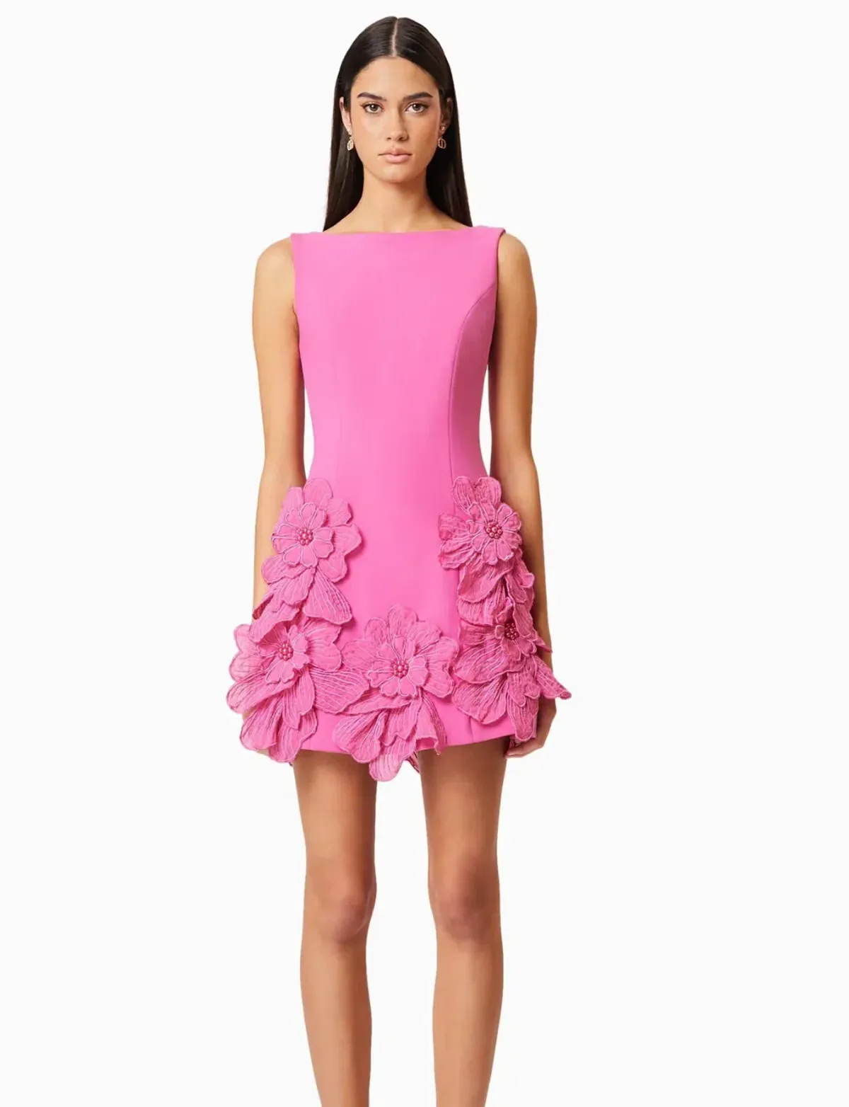 Elliatt Janelle Mini Dress in Pink S - Image 1