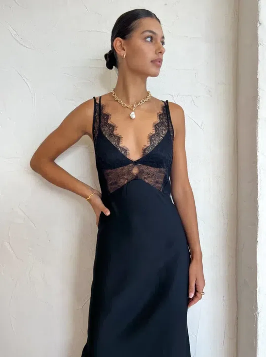 Bec & Bridge Lucille Lace Maxi Dress Size 8 for rent on The Volte - main image