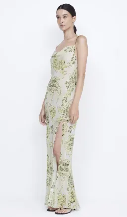 Bec & Bridge Lylou Maxi Dress in Lemon Paisley Size 8 for rent on The Volte - image 2