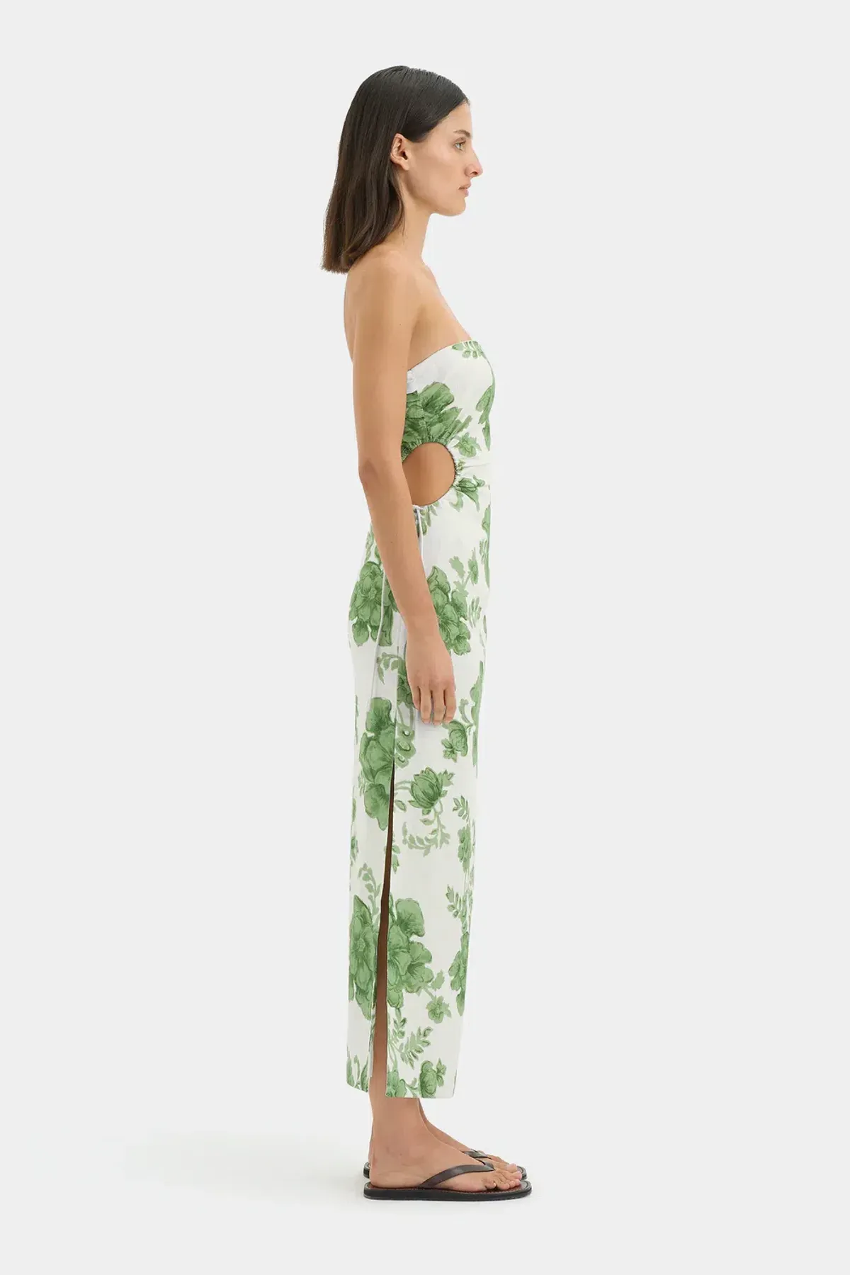 Sir Gardella Strapless Midi Dress - Image 4
