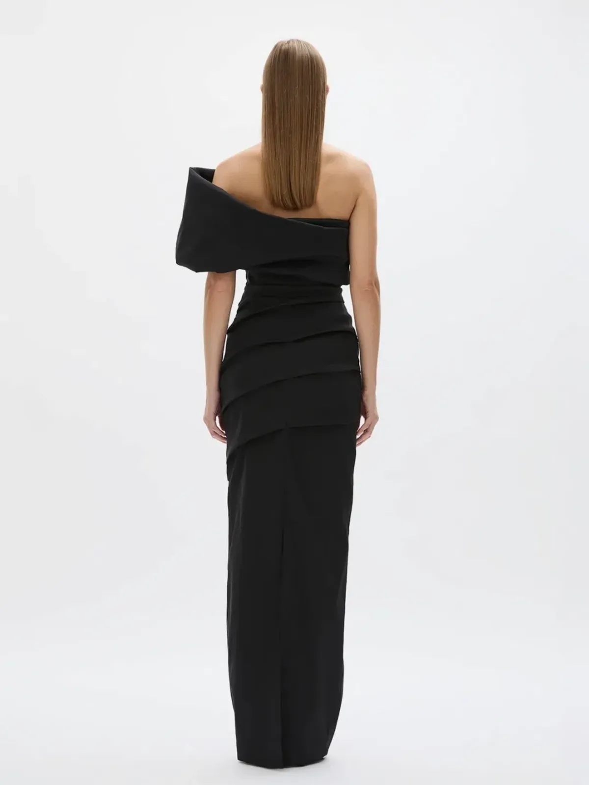 Rachel Gilbert Kat Gown Black 4/AU14 - Image 3
