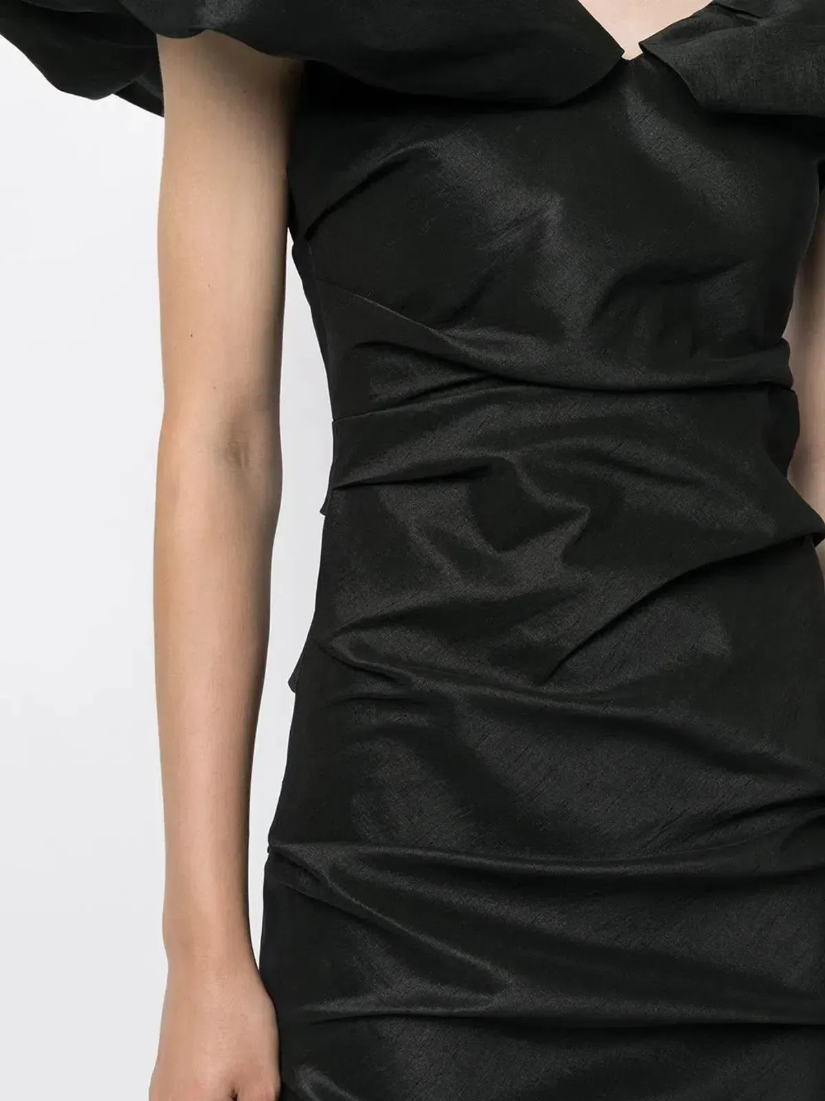 Rachel Gilbert Frey Maxi Gown Black 4 / AU 14 - Image 4