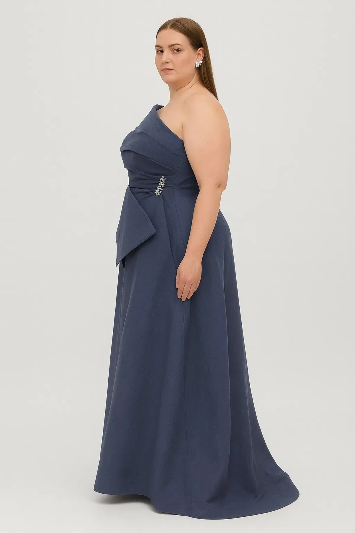 Rachel Gilbert Archer Gown Navy 6/AU18 - Image 3