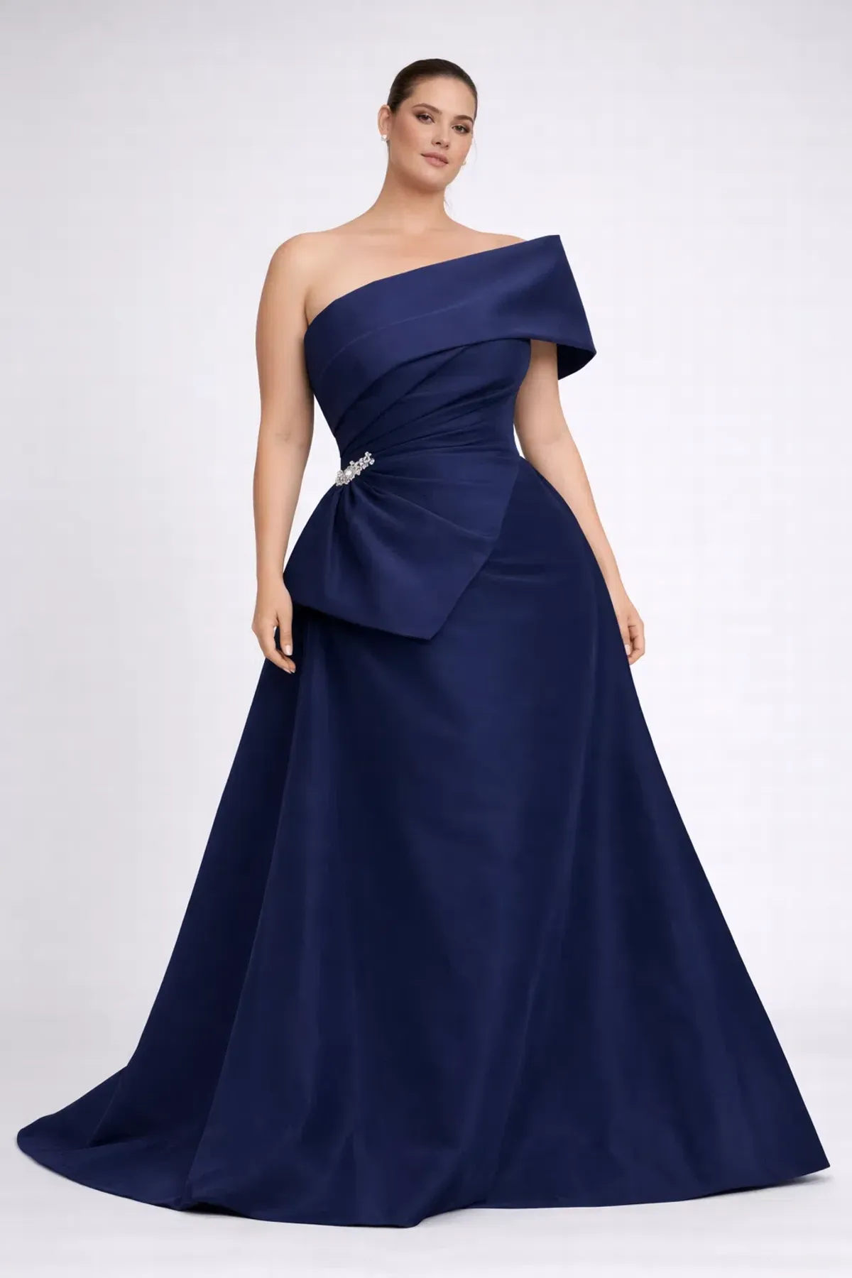 Rachel Gilbert Archer Gown Navy 6/AU18 for rent on The Volte - main image