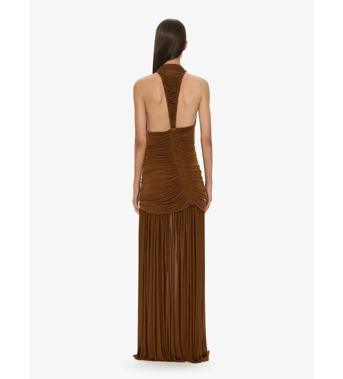 Christopher Esber Orion Gown Maxi Dress Russet Size AU 6 - Image 2