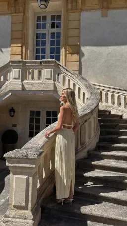 Billy J Boutique - Frances Maxi Dress in Yellow - Size 8 for rent on The Volte - image 2