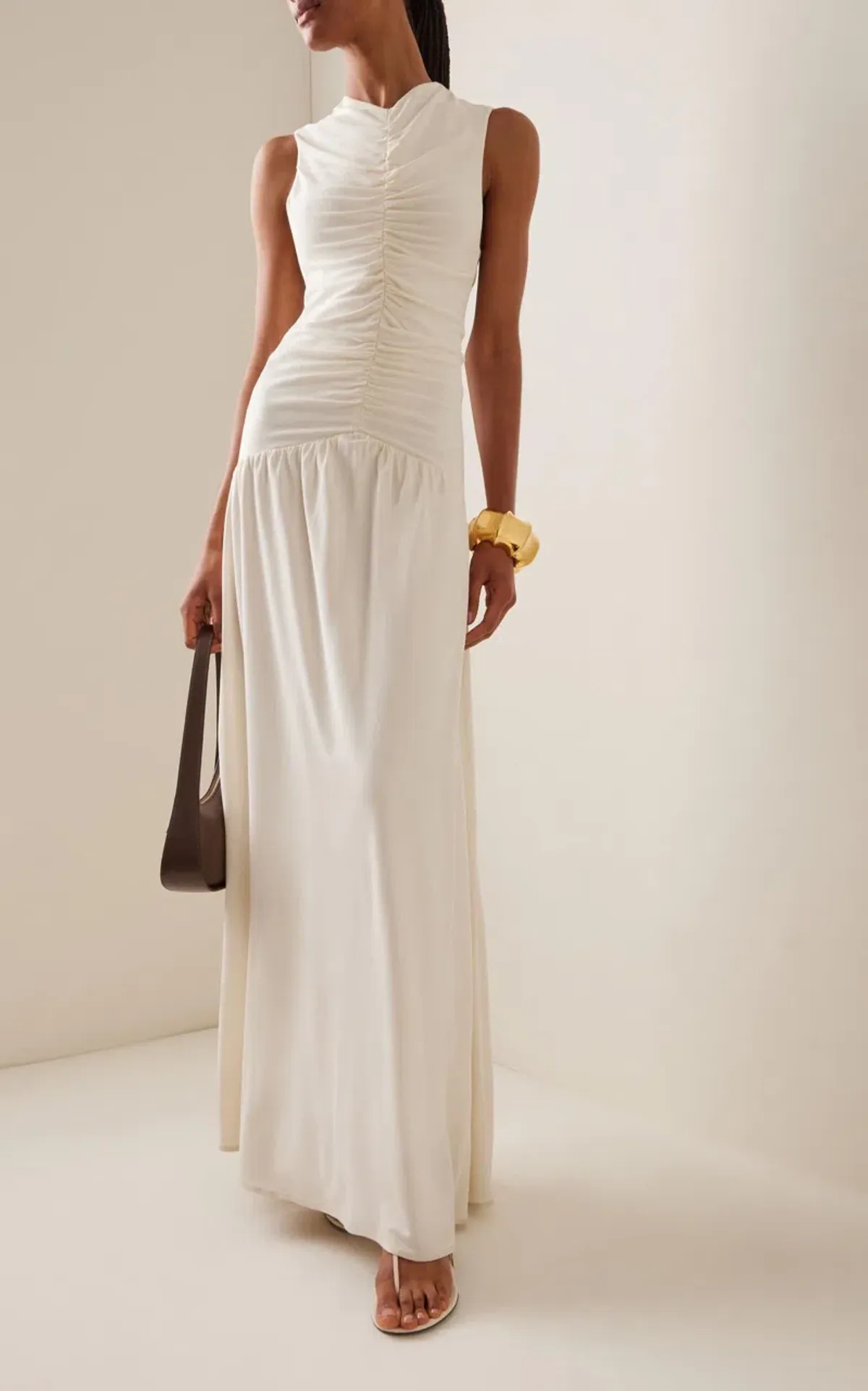 ANNA QUAN Fleur Maxi Dress Vanilla Cream 8 - Image 1