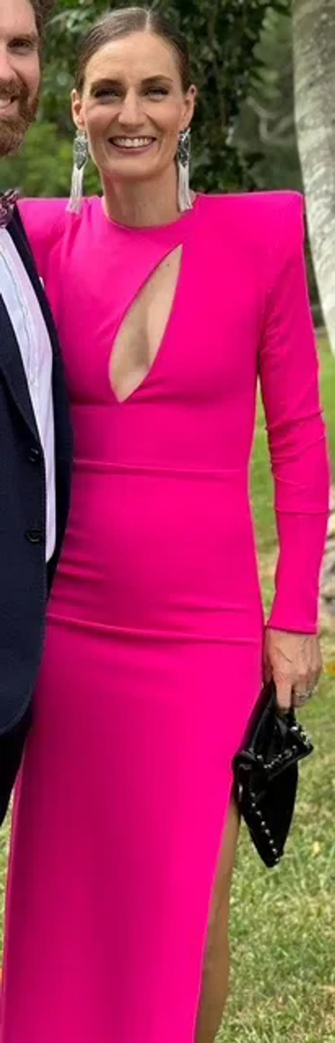 MERAKI Alex Gown Pink Size 8 for rent on The Volte - main image