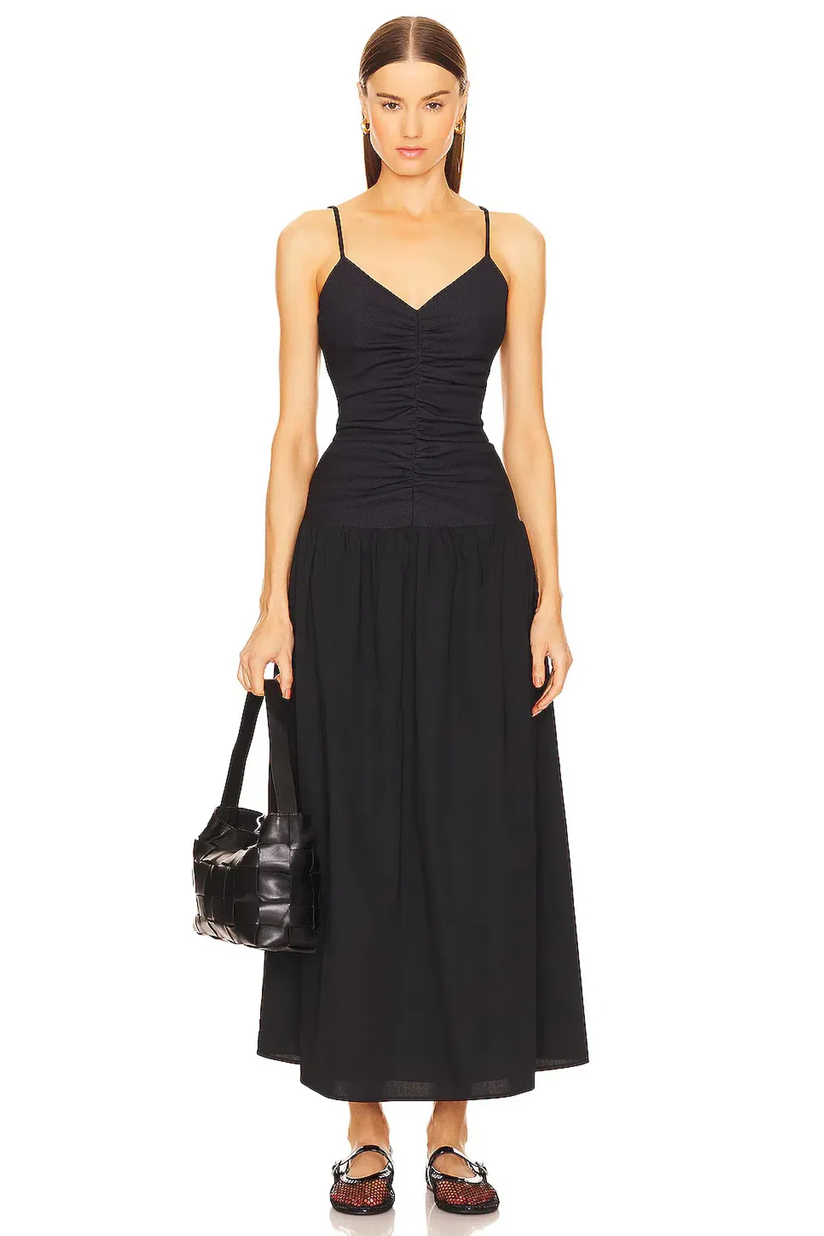 Anna Quan Mira Maxi Dress Noir Black Size AU 8 - Image 1