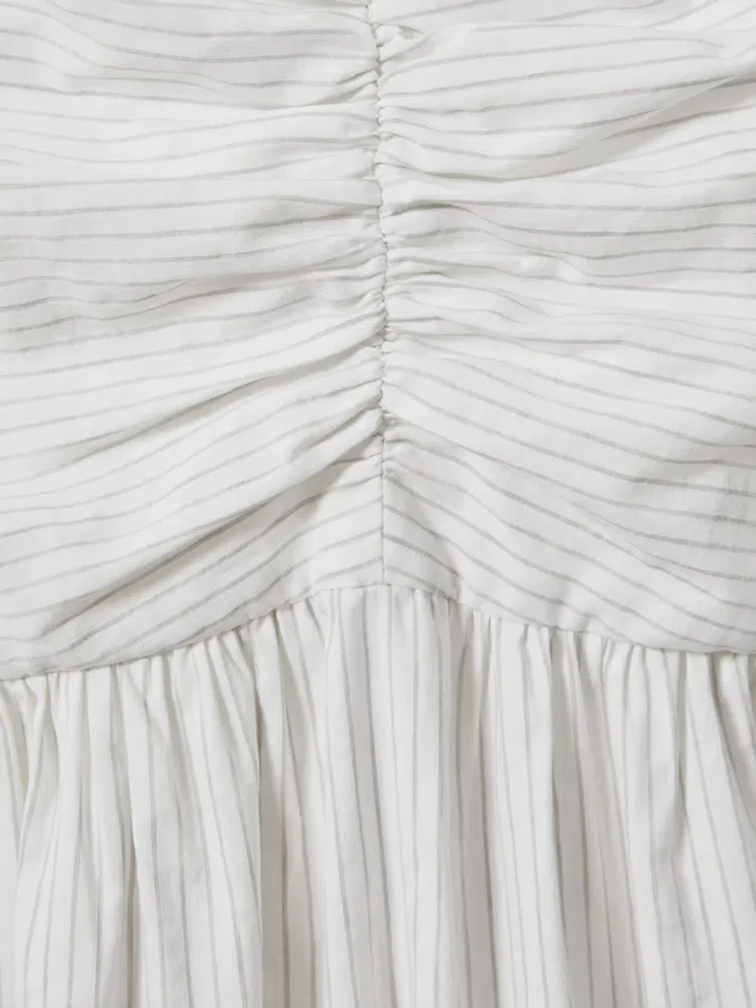 ANNA QUAN Arabella Maxi Dress Taupe Stripe 8 for rent on The Volte - main image