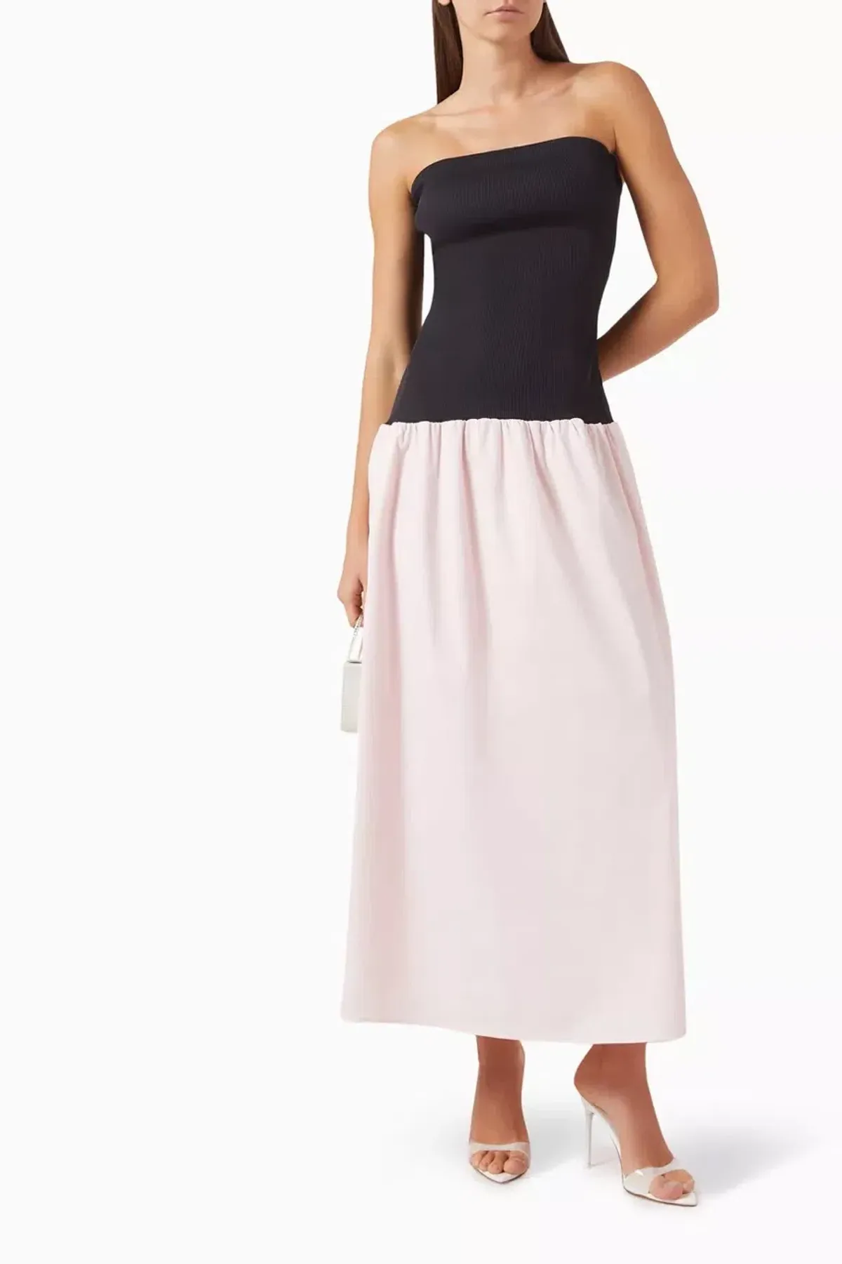 ANNA QUAN Amyra Strapless Dress Peony Pink 6 - Image 2