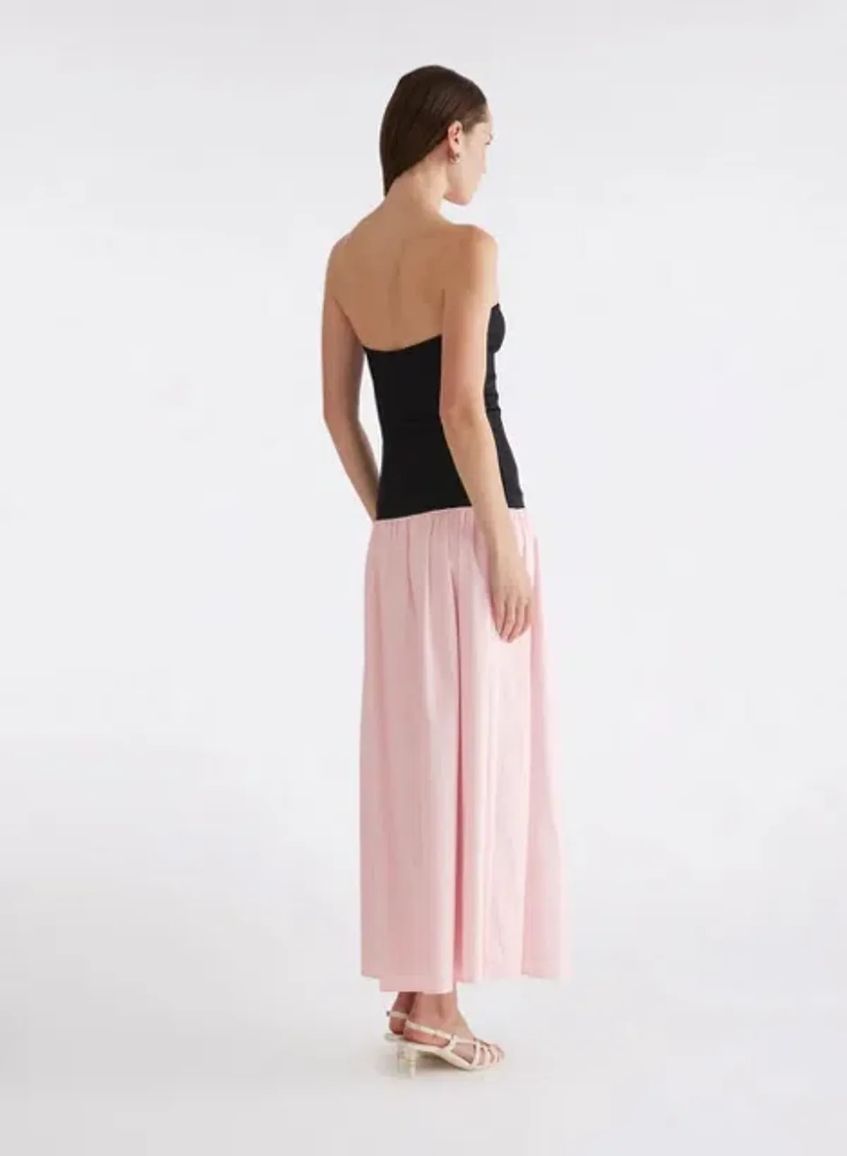 Anna Quan Amyra Strapless Midi Dress Peony Pink Size 6 - Image 2