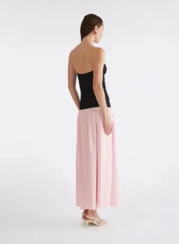 Anna Quan Amyra Strapless Midi Dress Peony Pink Size 6 for rent on The Volte - image 2