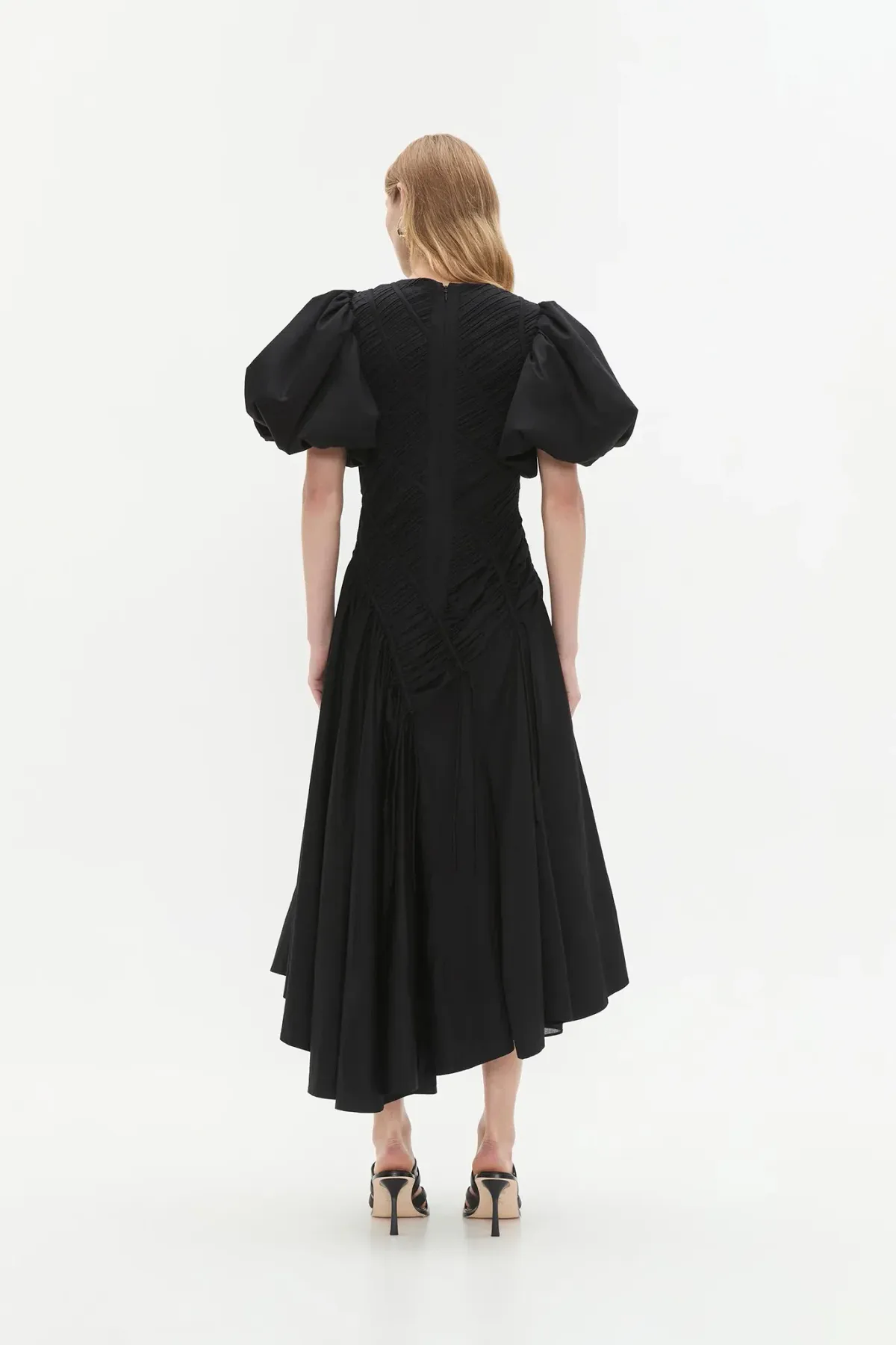 Aje Wisteria Midi Dress Black 12 - Image 2