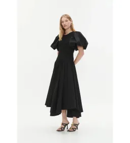 Aje Wisteria Midi Dress Black Size AU 12 for rent on The Volte - image 2