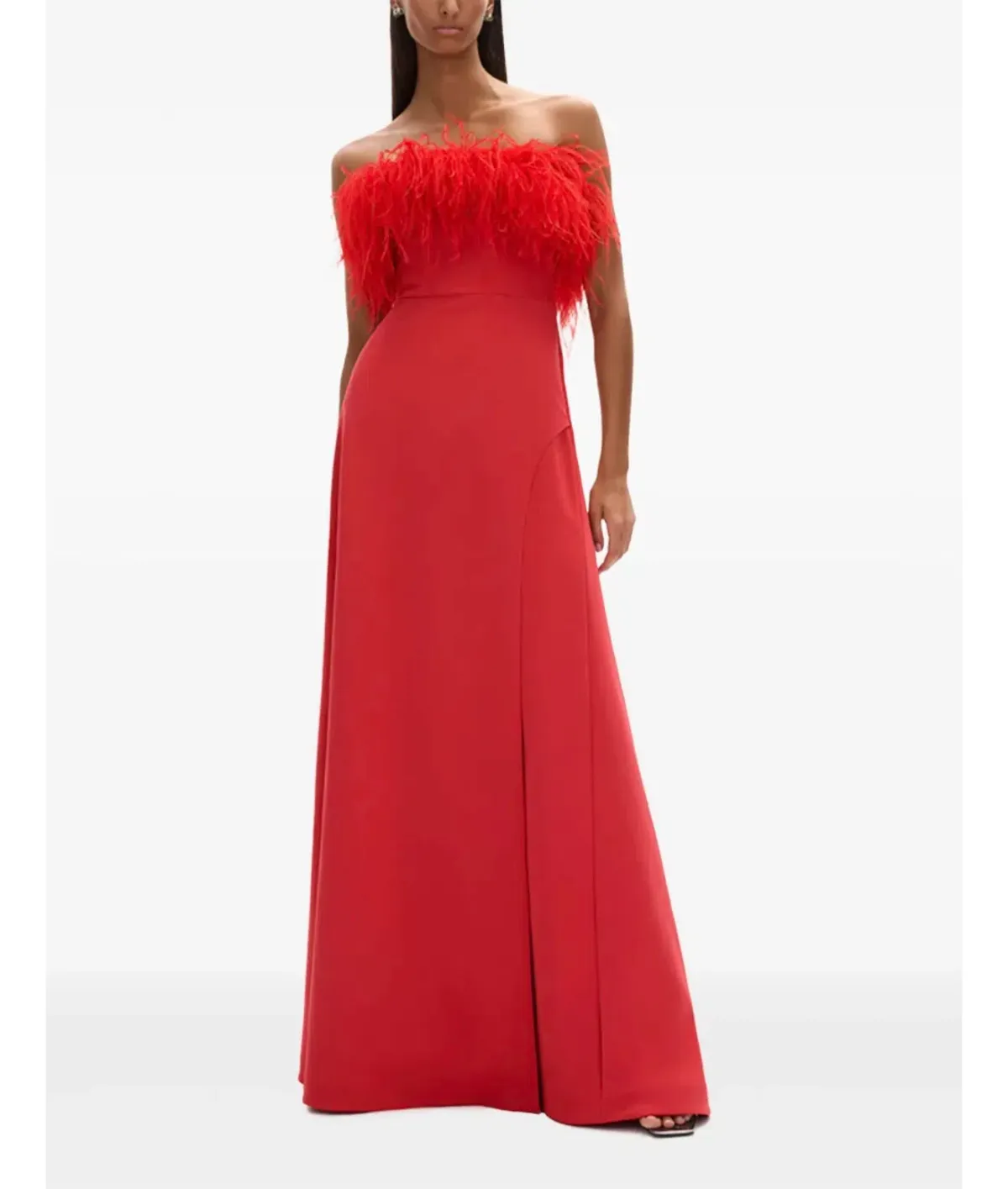 Rachel Gilbert Link Maxi Gown Red Size 1 / AU 8 - Image 1