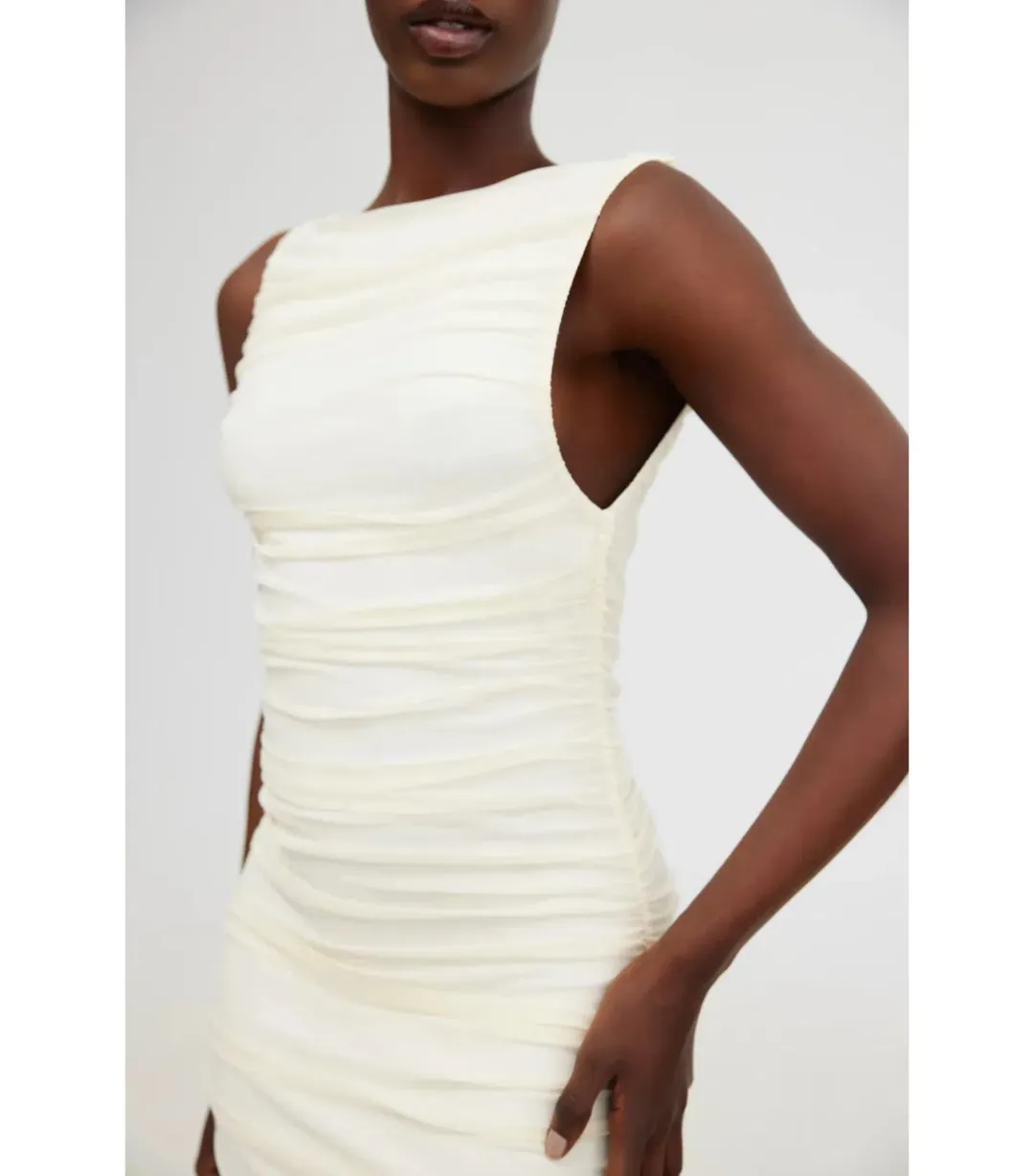 Significant Other Saria Midi Dress White Size AU 12 for rent on The Volte - main image