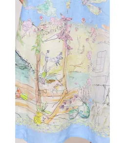 Alemais Anouk Midi Dress Sky Size AU 10 for rent on The Volte - image 4