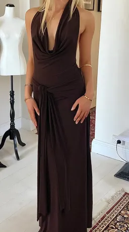 LaMarie Nadia Maxi Dress Brown Size S / AU 8 for rent on The Volte - image 2