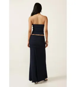 Ance Gria Jude Top and Skirt Set in Navy Size AU 10 for rent on The Volte - image 2