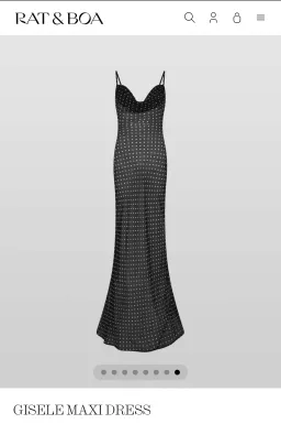 RAT & BOA GISELE MAXI DRESS size small for rent on The Volte - image 3