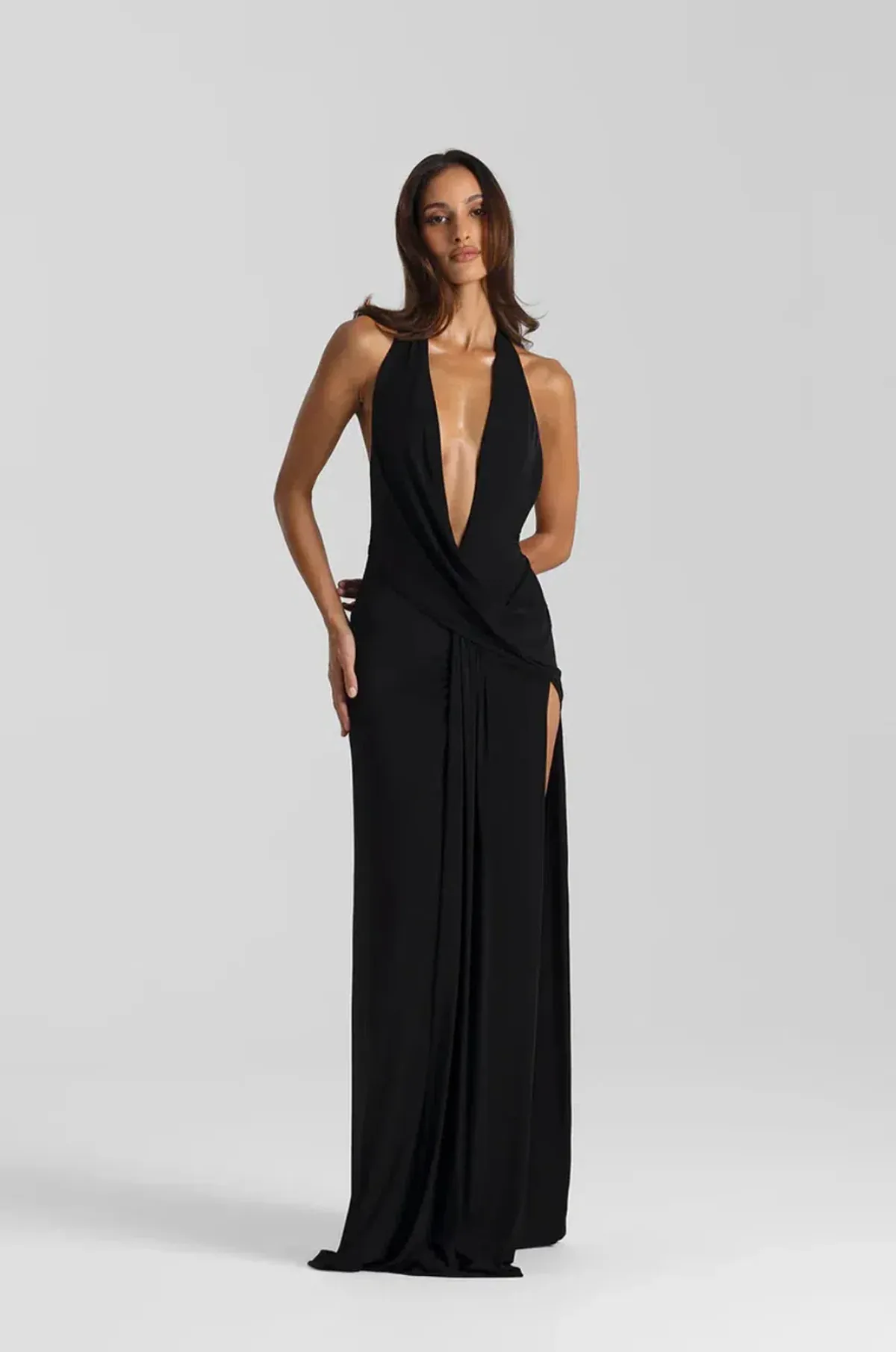Natalie Rolt Winona Gown Black Size 1 / 8 AU - Image 1