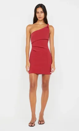Bec & Bridge Ariven Asym Mini Dress Red Size 12 for rent on The Volte - image 3