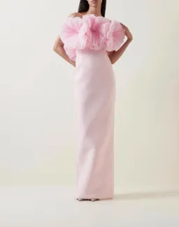 Rachel Gilbert Angelo Maxi Gown Pink 3 / AU 12 for rent on The Volte - image 1