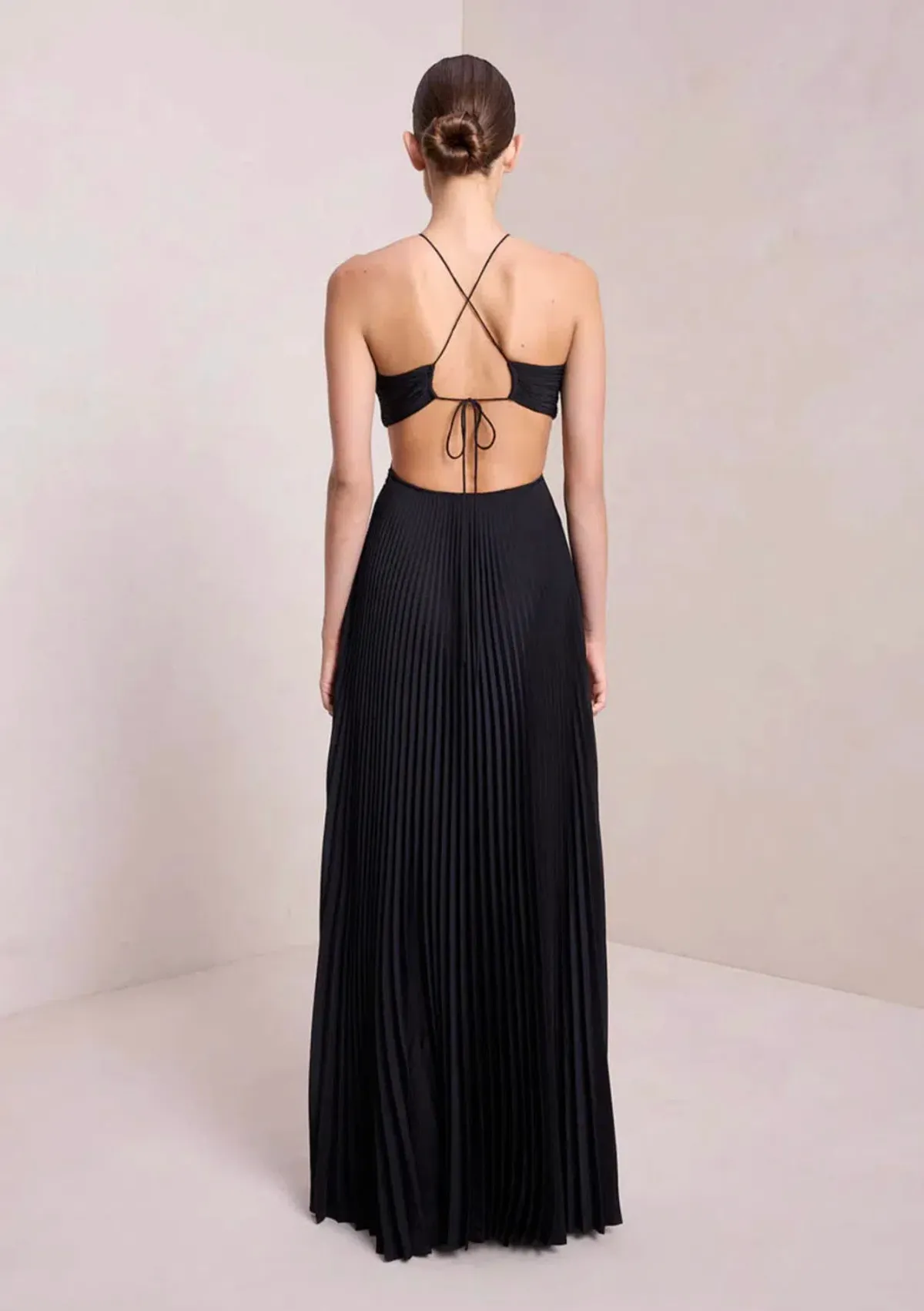 A.L.C Moira Maxi Dress Black Size AU 8 - Image 2