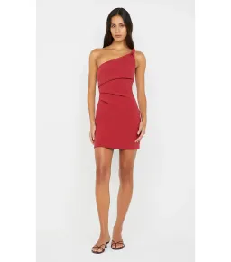 Bec & Bridge Ariven Asym Mini Dress Red Size AU 14 for rent on The Volte - image 1