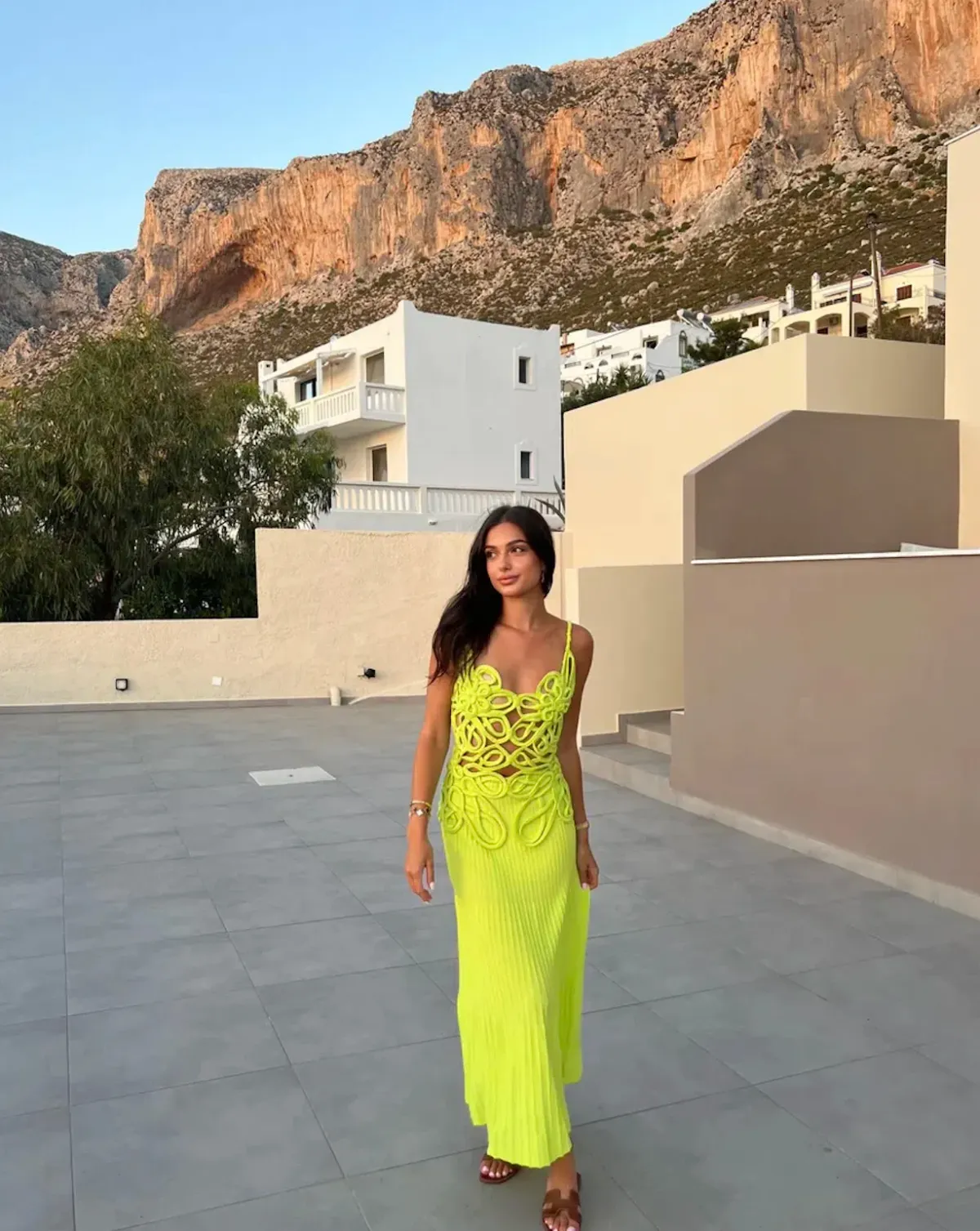 Cult Gaia Nalda Knit Midi Dress Green Size AU 8 - Image 5