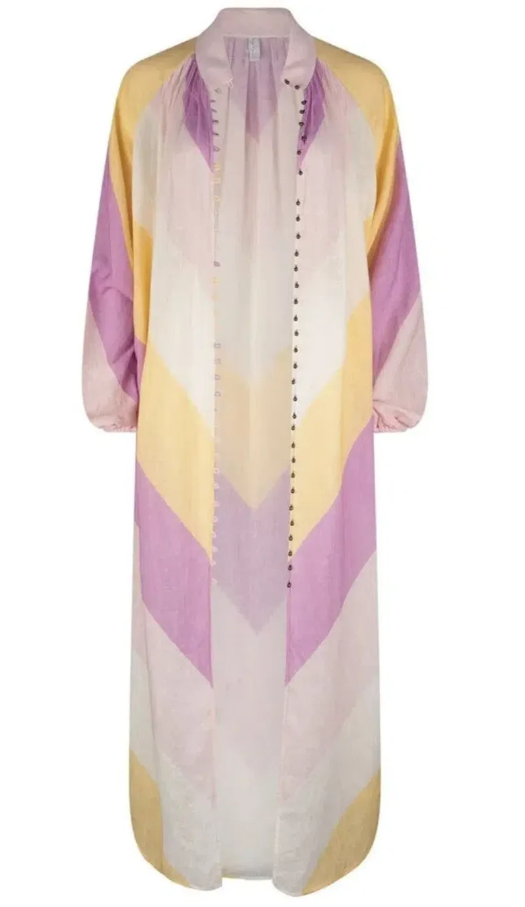 TIGERLILY KALEHO LORENA LONG SLEEVE MAXI DRESS | Size AU 10 for rent on The Volte - main image