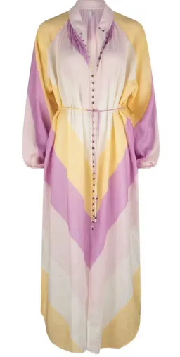 TIGERLILY KALEHO LORENA LONG SLEEVE MAXI DRESS | Size AU 10 for rent on The Volte - image 2