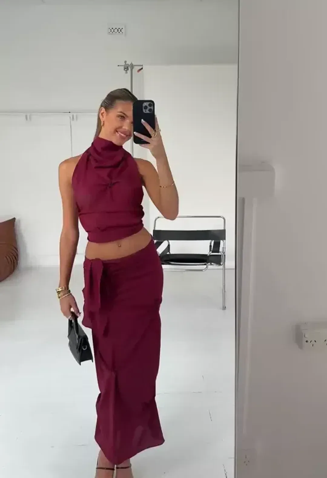 Koster Kulure Marbella Set Wine Size S/Au 8 for rent on The Volte - main image