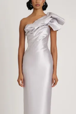 Eliya the Label Ashton Gown Silver Size 12 for rent on The Volte - image 3