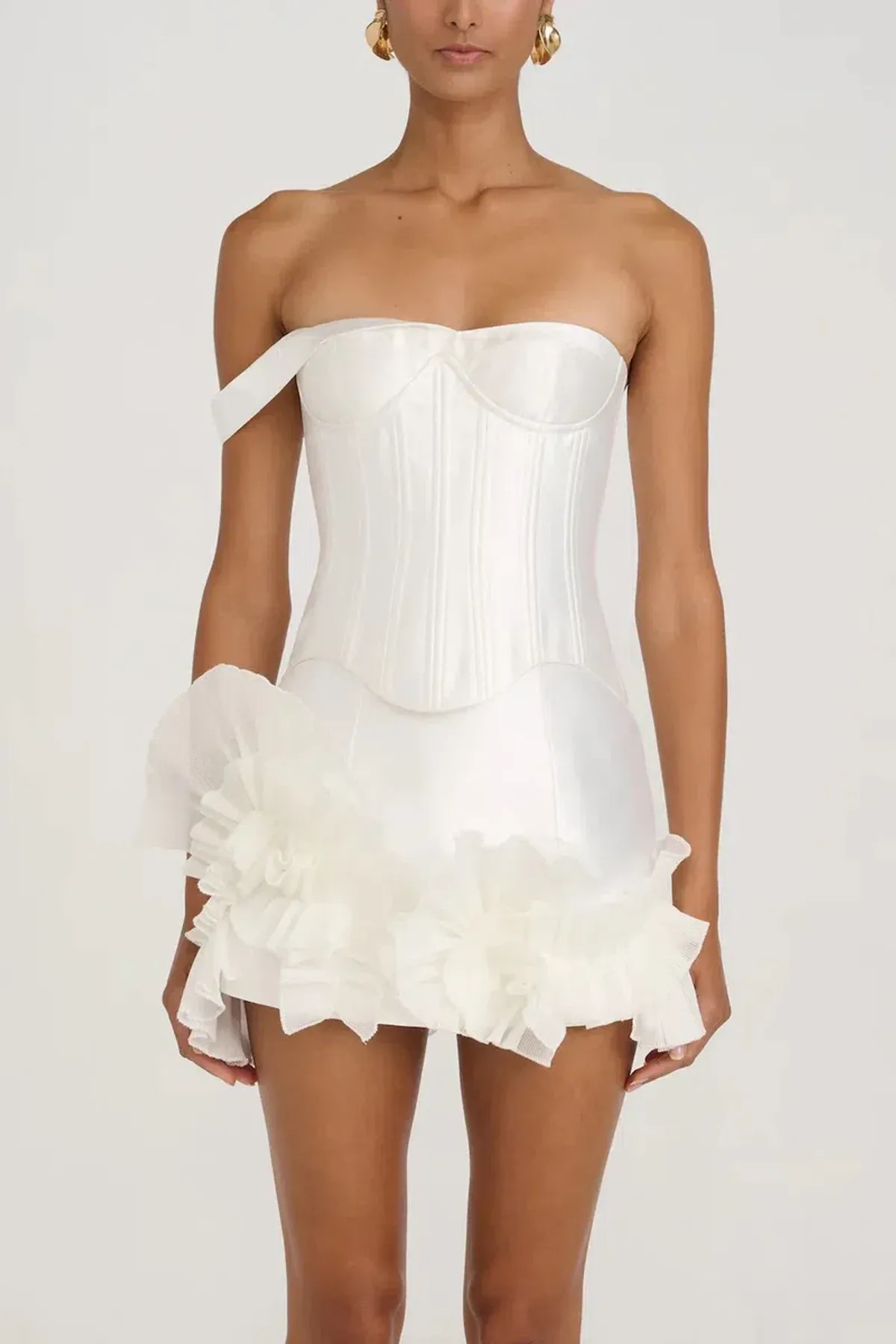 Eliya the Label Jenaya Top & Kerrie Skirt Set White Size 8 - Image 2