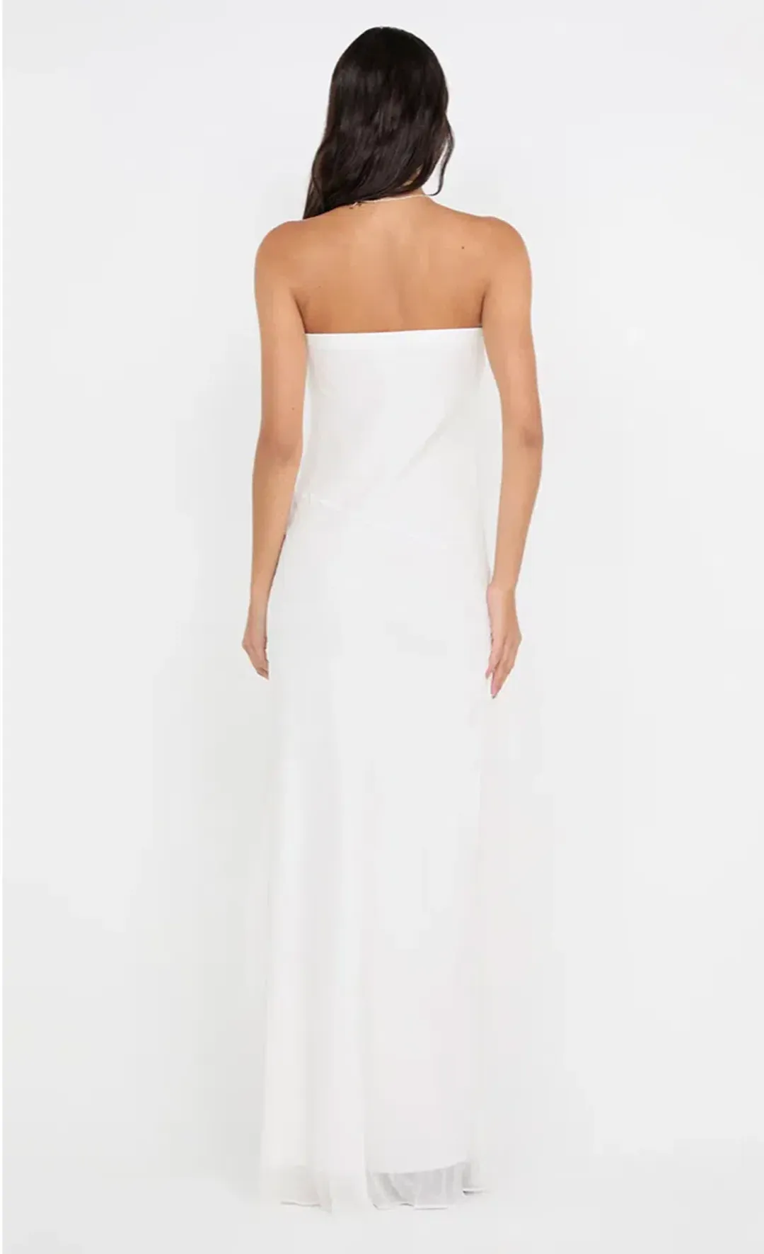 SONEVA STRAPLESS MAXI DRESS SIZE 8 for rent on The Volte - main image