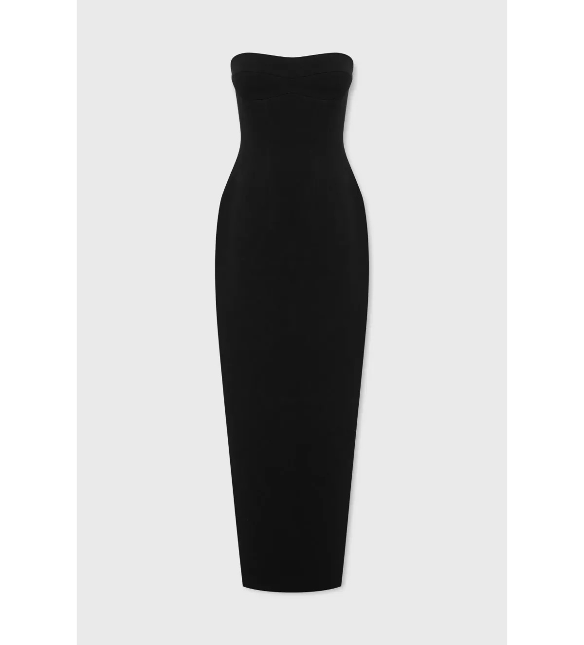 Capsule WD Strapless Column Maxi Dress Black Size AU 12 - Image 5