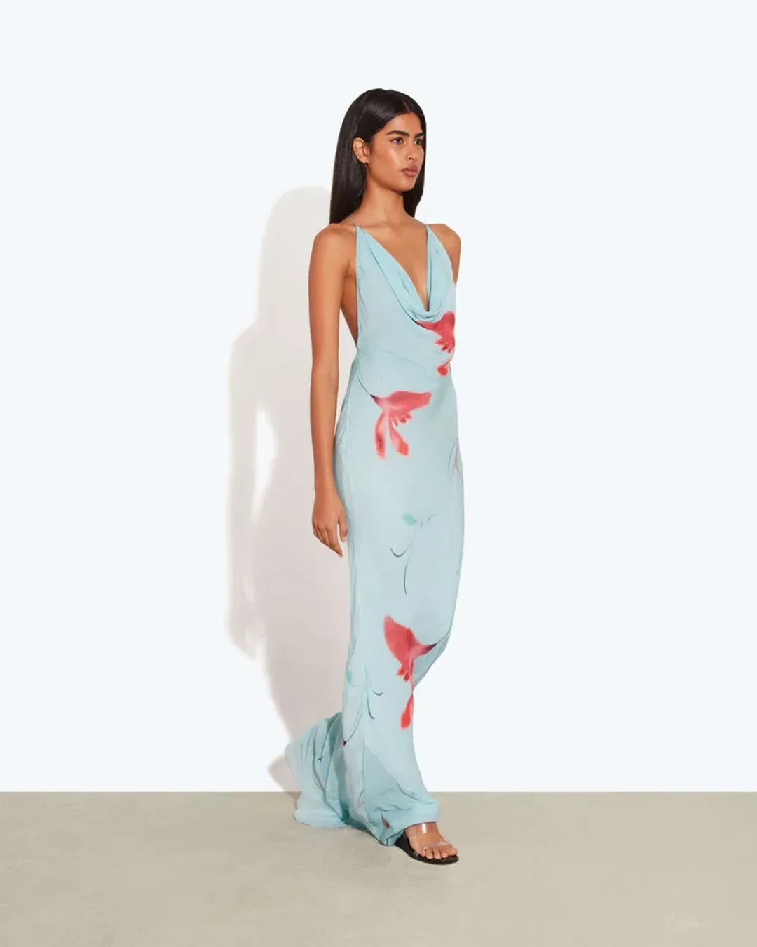 Rat & Boa Vincenza Floral Maxi Dress Size s/Au 8 for rent on The Volte - main image