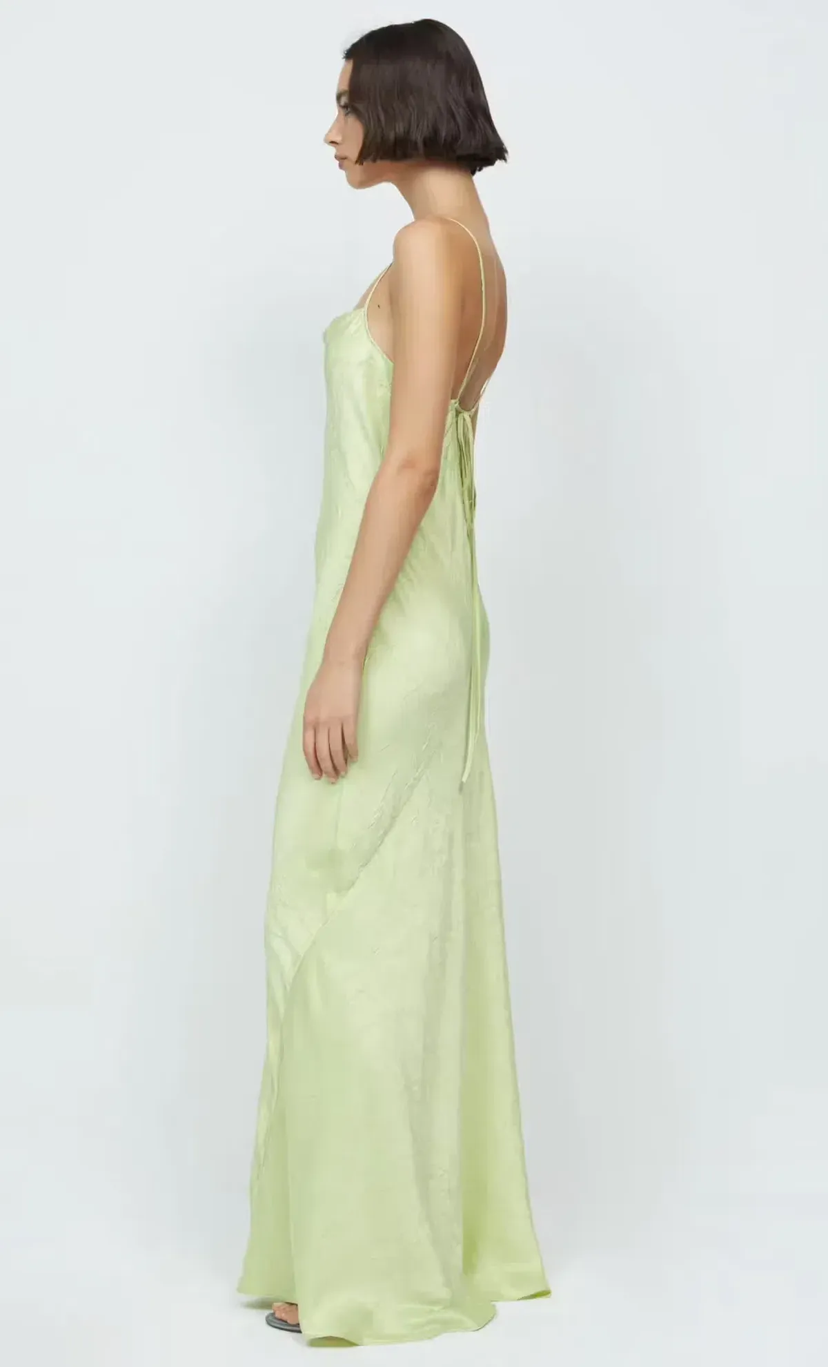 Bec & Bridge Lani Maxi Dress Lime Green Size 6 - Image 2
