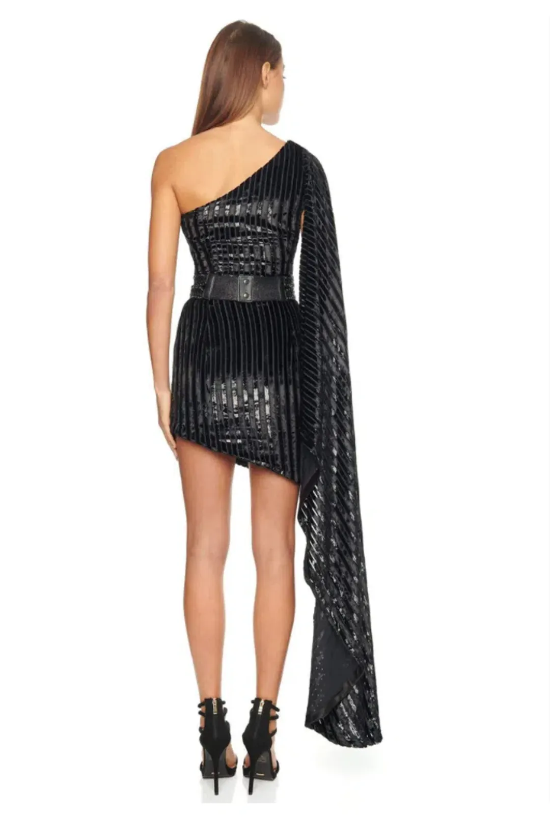 Eliya The Label Xenia Mini Dress Black Size 6 for rent on The Volte - main image