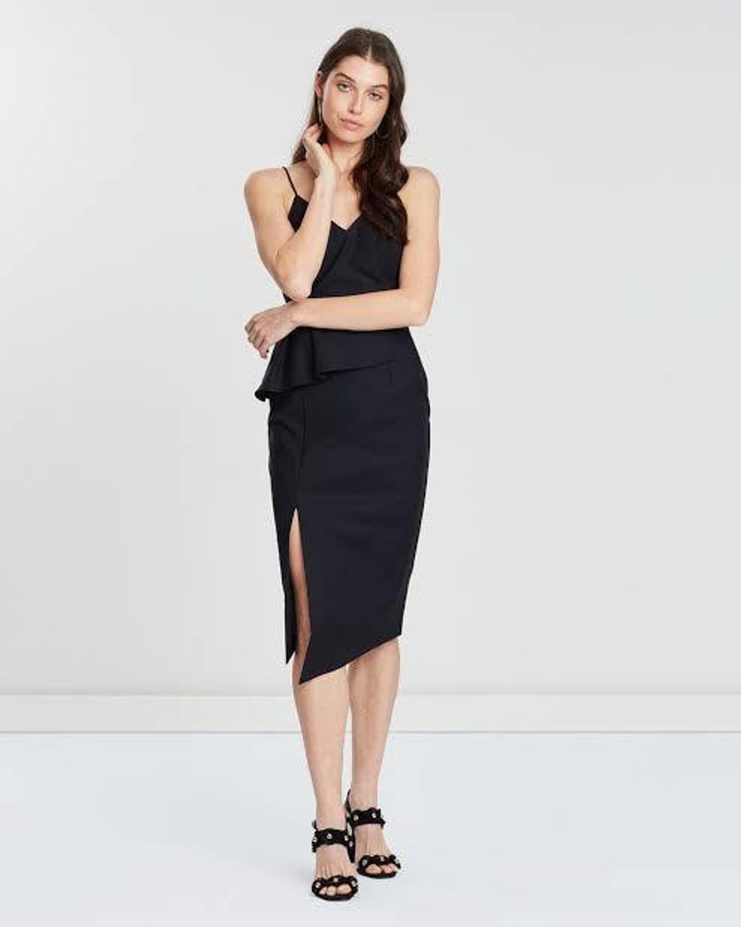 Grace Willow Janie Dress Black Size 8 for rent on The Volte - main image