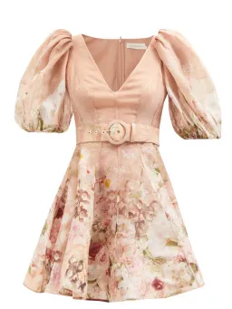 ZIMMERMANN DANCER PUFF SLEEVE MINI SIZE 8 for rent on The Volte - image 5