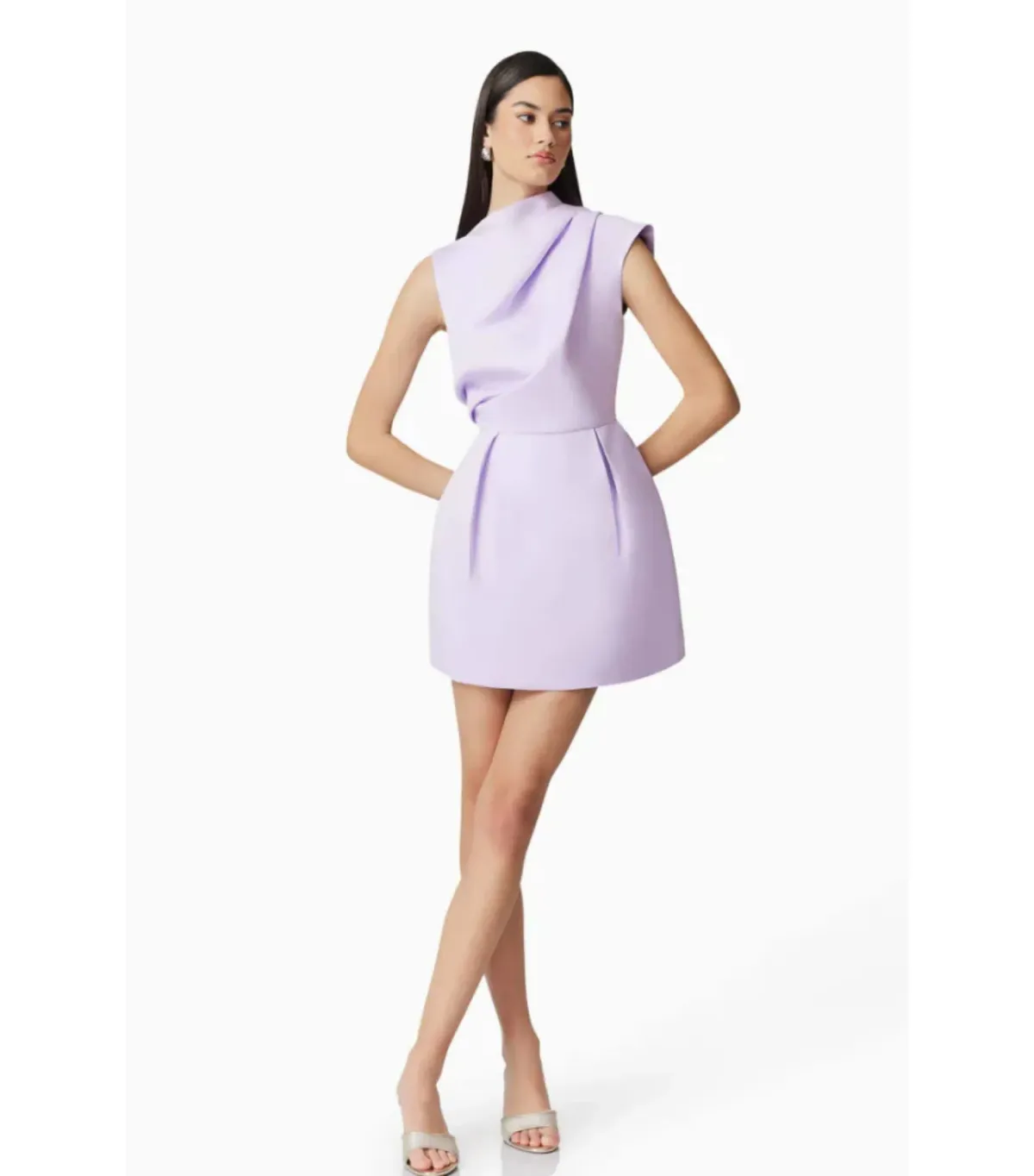 Elliatt Marissa Mini Dress in Purple Size AU 10 - Image 1