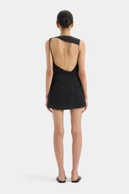 Sir The Label Ligera Mini Dress Black Size 8 for rent on The Volte - image 2