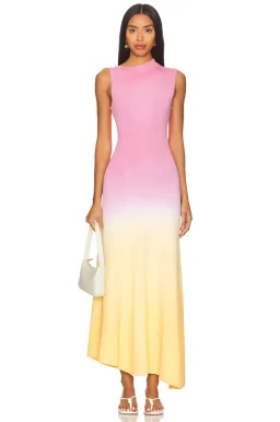 Acler Orkney Midi Dress Multi Size 8 for rent on The Volte - image 1