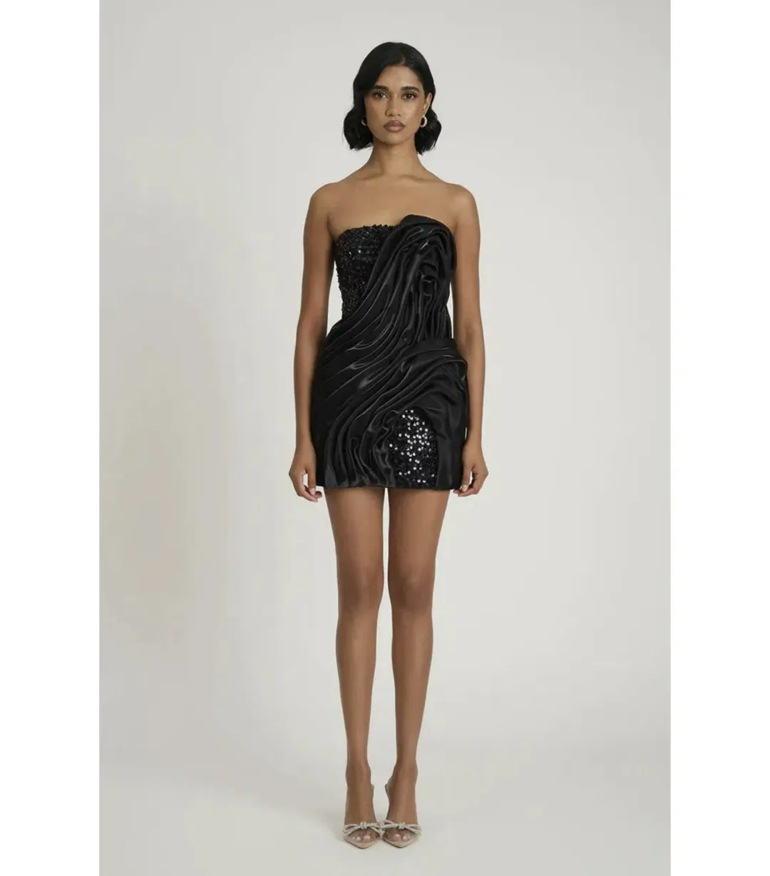 Eliya The Label Naya mini Dress Black Size XS / AU 6 for rent on The Volte - main image